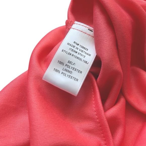 NWT Rabbit Coral Lace Overlay Full Coverage A-Line Dress sz S - Picture 4 of 11